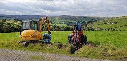 32mm water mains installation